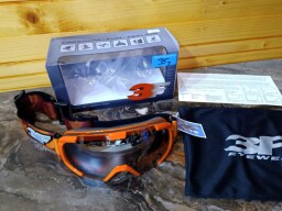 JUNIORSKÉ LYŽIARSKE OKULIARE 3F VISON GLIMMER K ORANGE